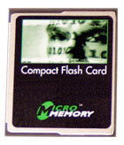 Micro memory 4GB CF X120 (MMCF/4GBHI)